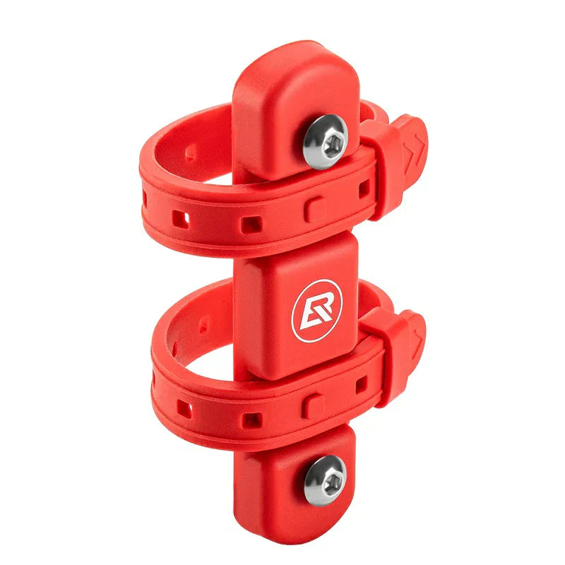 Bike Bottle Cage Adapter Converter with Silicone Strap