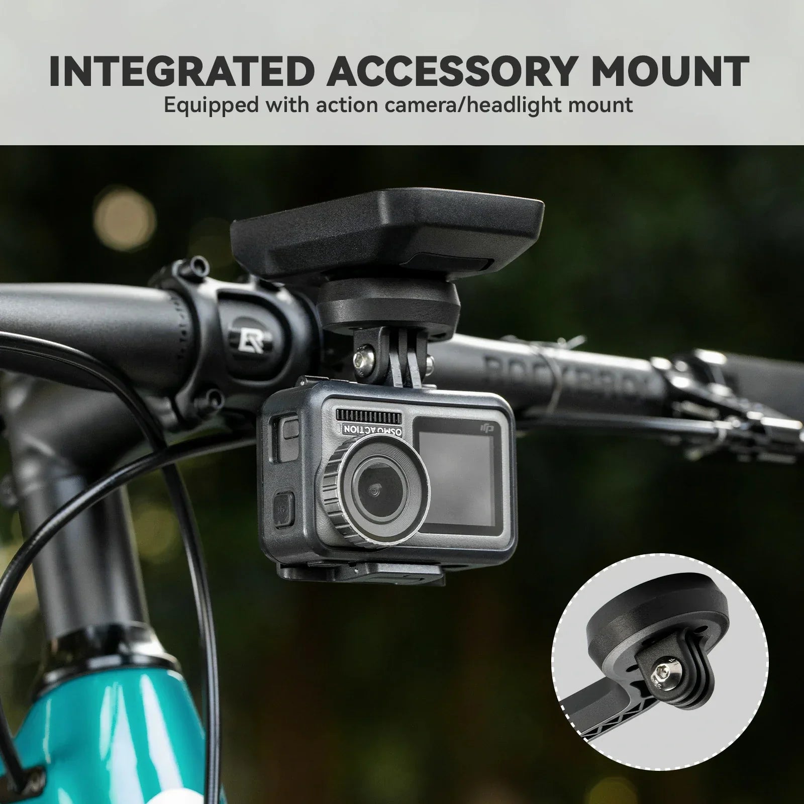 Bike Computer Mount Compatible with GPS Devices