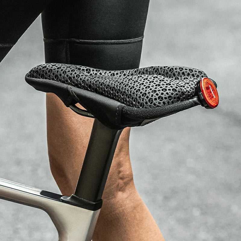 Bike Seat Cover 3D Printed Shock Absorption Cushion Pad