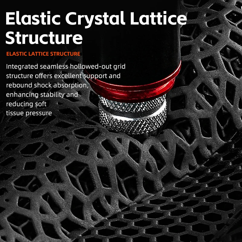 Bike Seat Cover 3D Printed Shock Absorption Cushion Pad