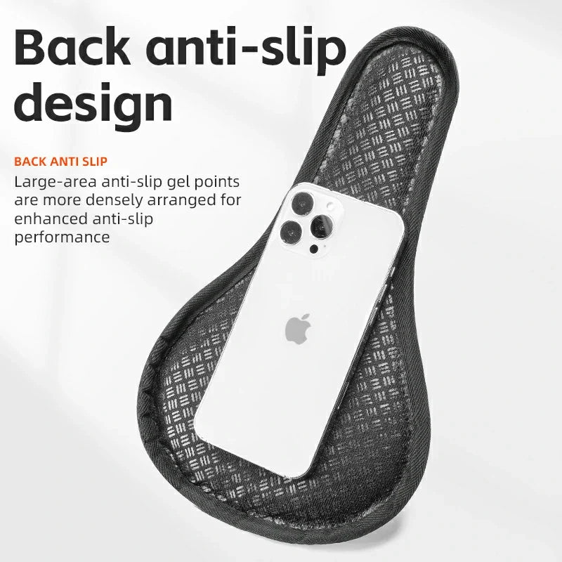 Bike Seat Cover 3D Printed Shock Absorption Cushion Pad