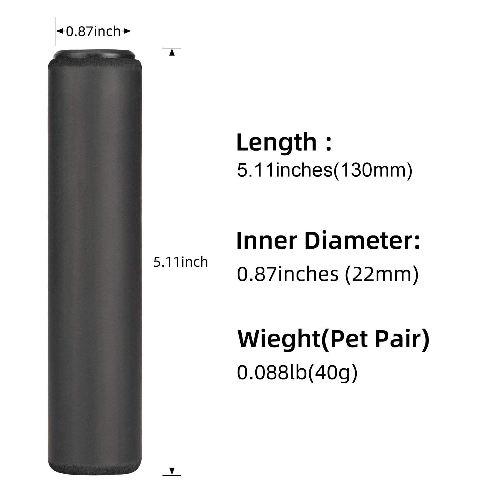ROCKBROS Bike  Foam Comfortable Shock Absorption Bike Handlebar Grips