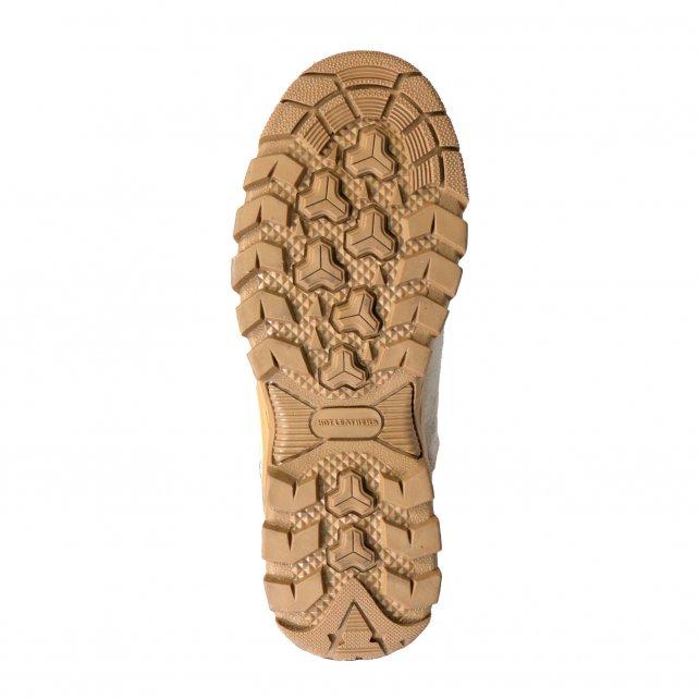 MPM5706 Men's Black Vented Textile Chaps with Leather Trim