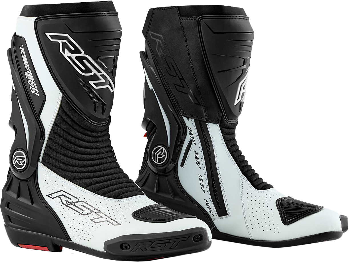 RST Womens Tractech Evo D3o Boot Black/White 9.5 556-3690141