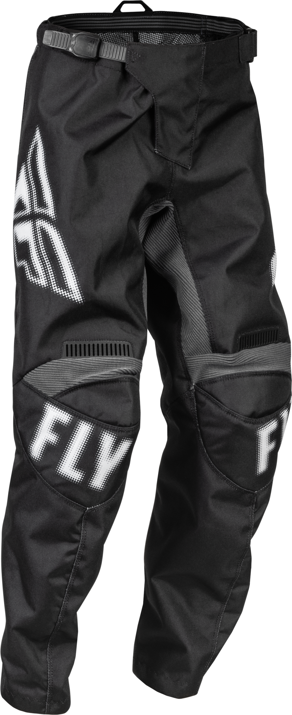 Fly Racing Youth F-16 Pants Black/White Sz 24 376-23224