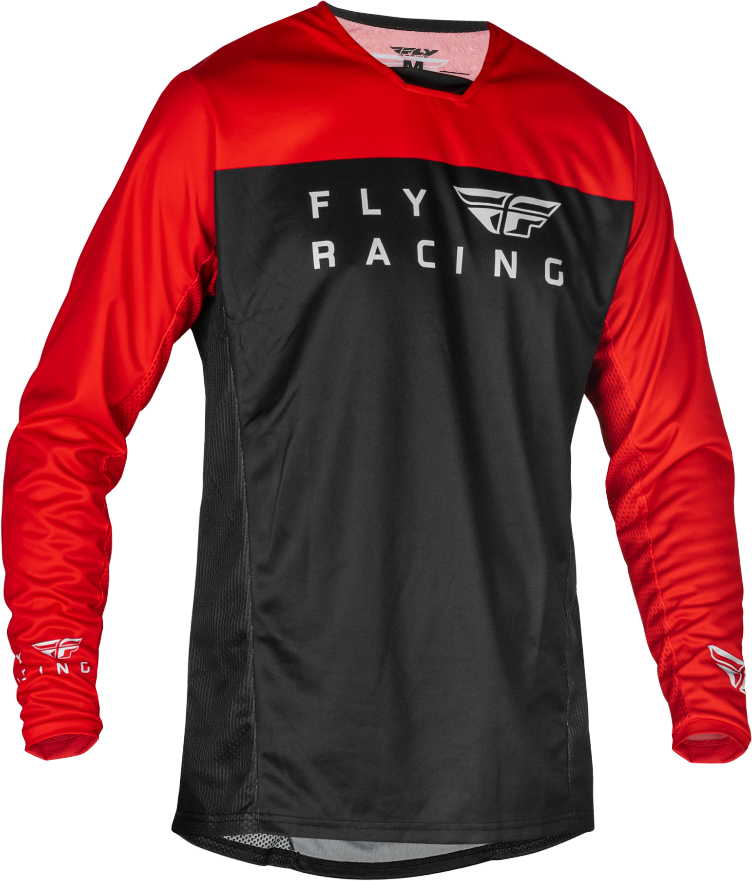 Fly Racing Radium Jersey Red/Black/Grey Md 376-053M