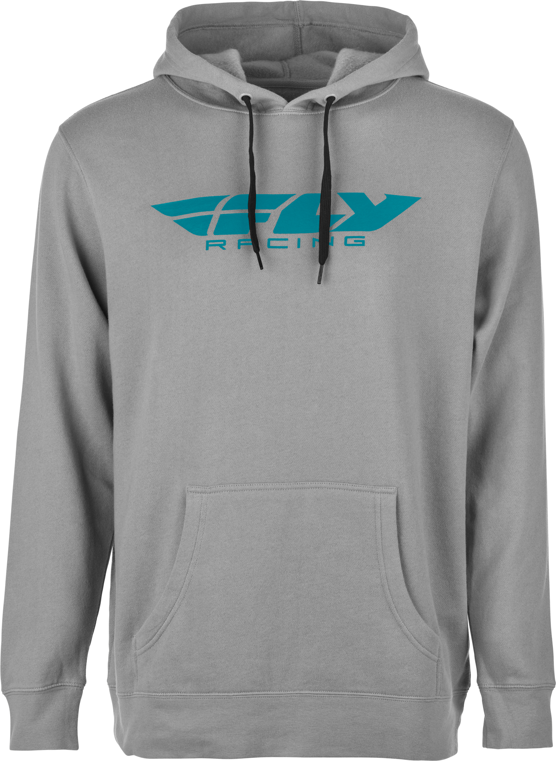Fly Racing Fly Corporate Pullover Hoodie Grey/Blue Sm 354-0136S