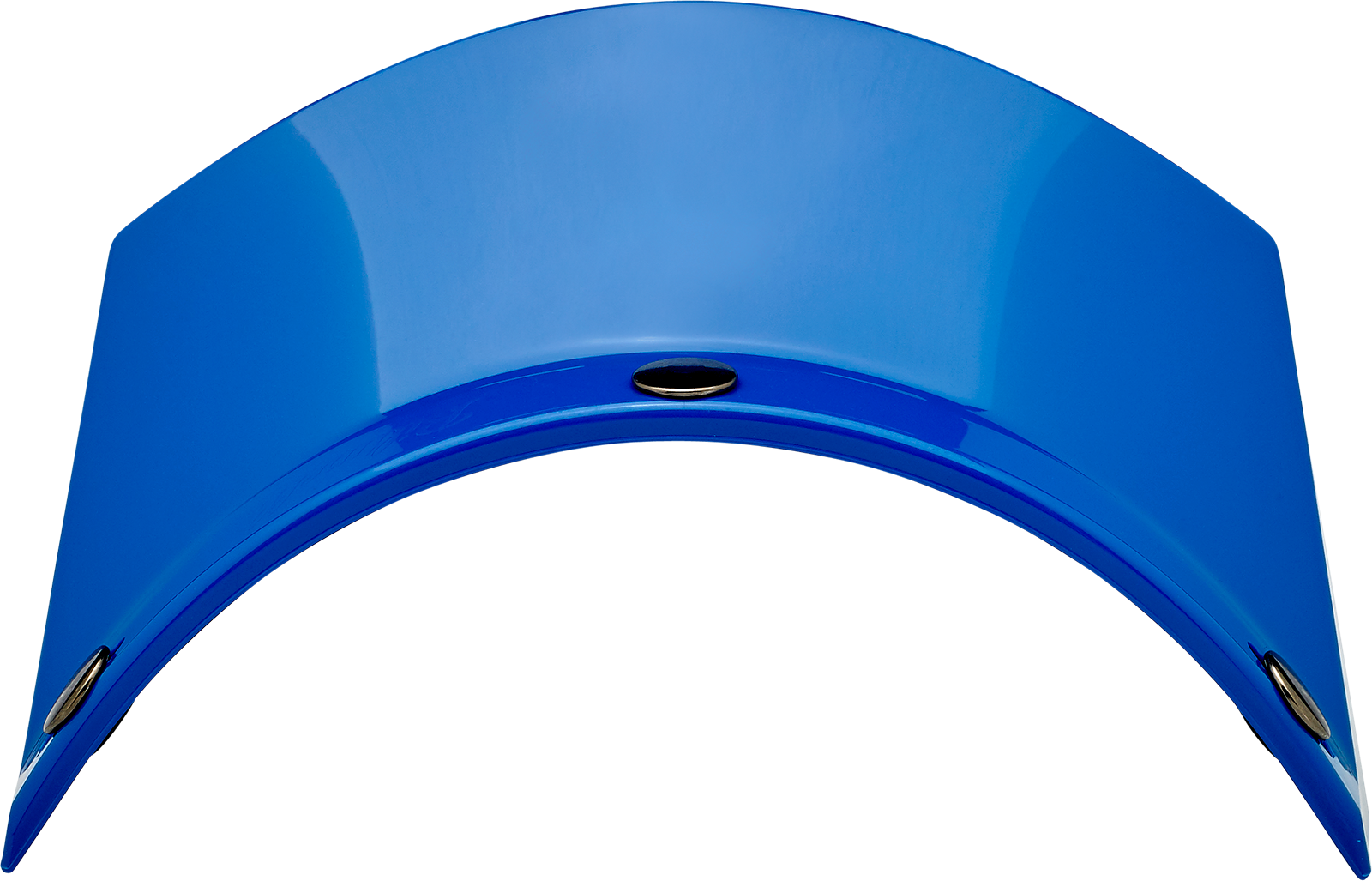 BILTWELL Moto 3-Snap Visor - Blue 2002-564