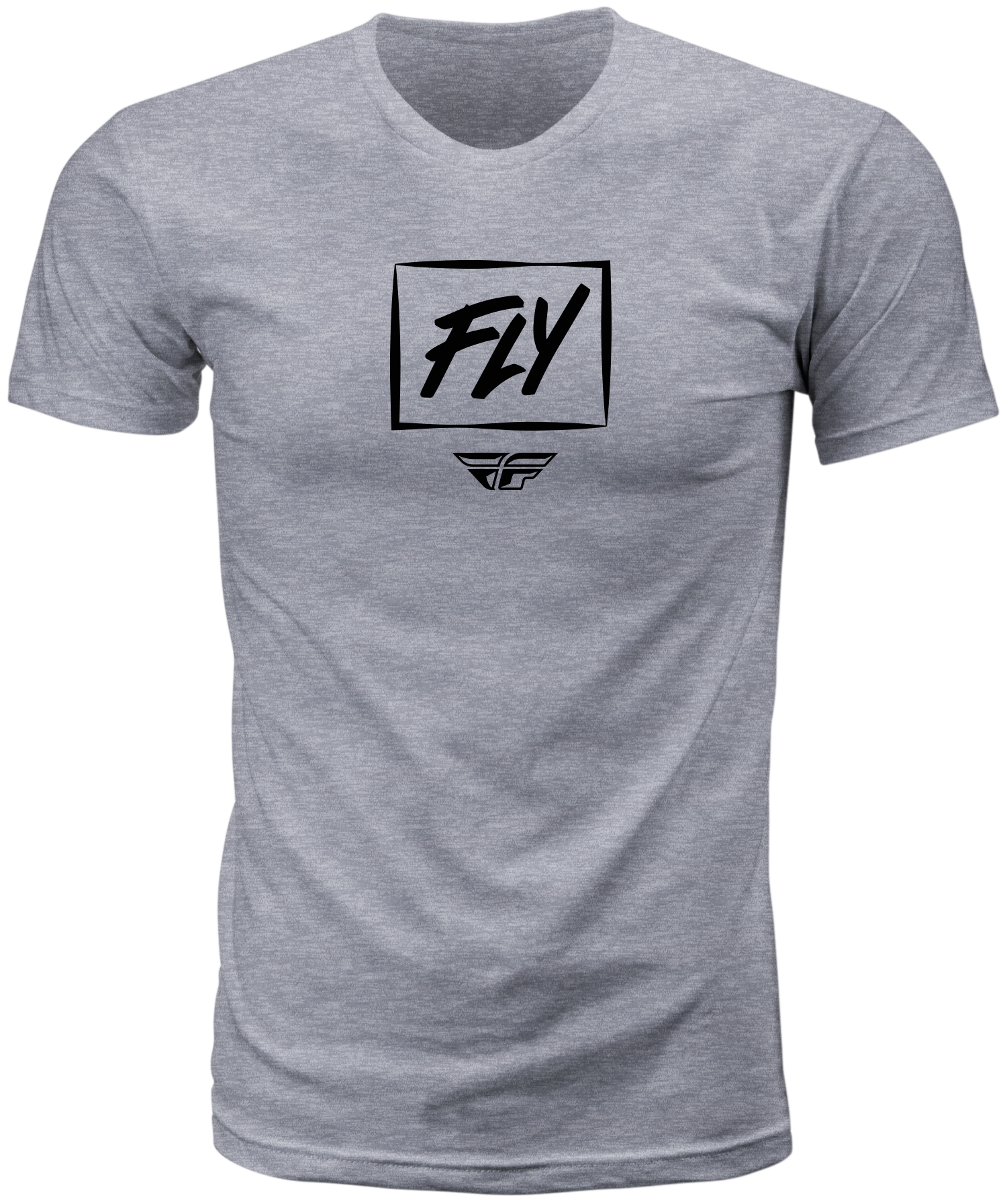 Fly Racing Fly Zoom Tee Grey 2x 352-01462X