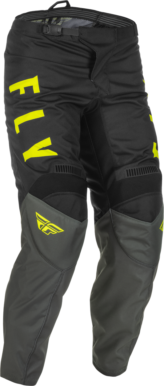 Fly Racing F-16 Pants Grey/Black/Hi-Vis Sz 28 375-93228