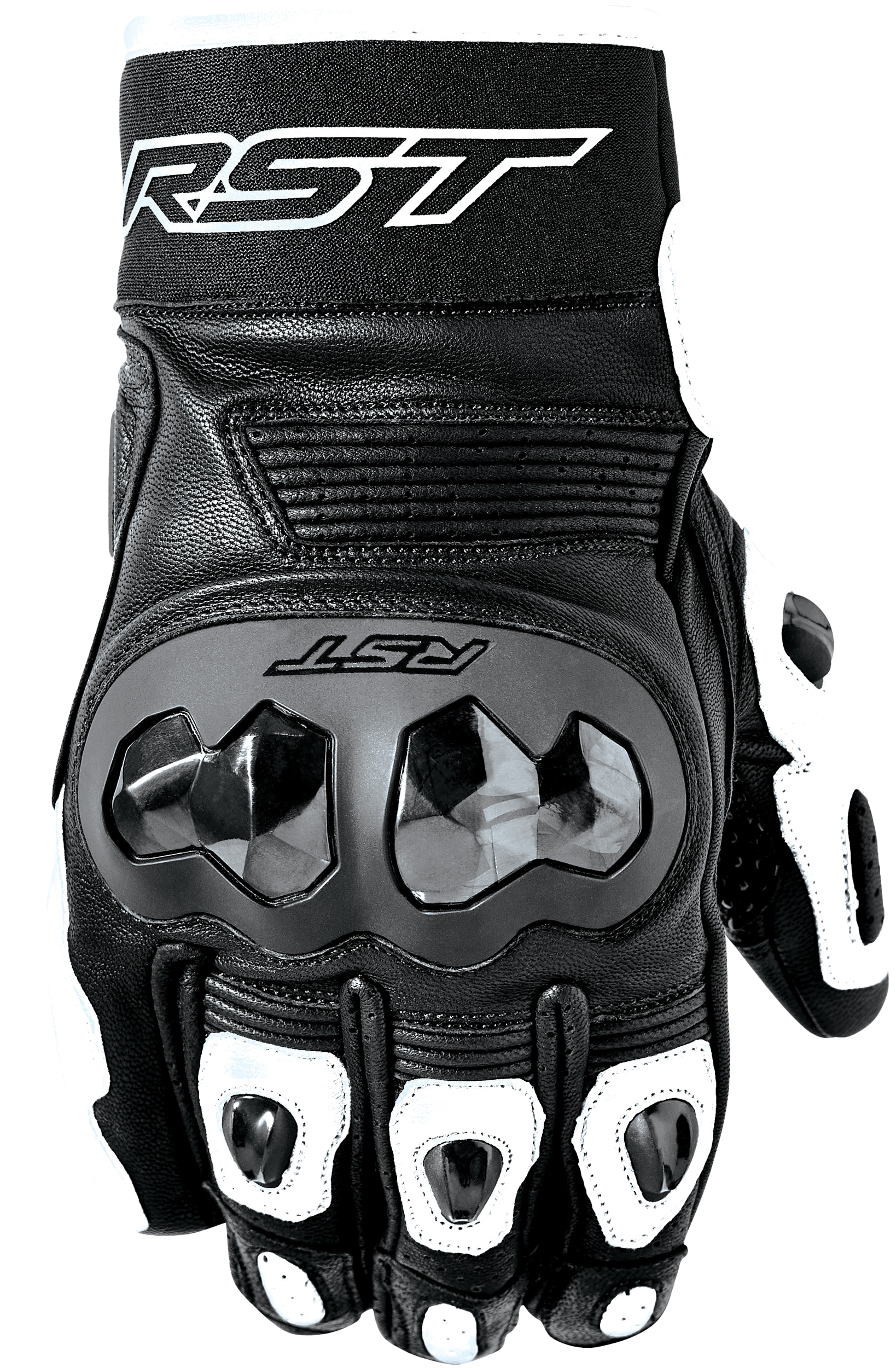 IN STOCK RST Freestyle 3 D3o Glove Black/White Leather Sm 556-3668108
