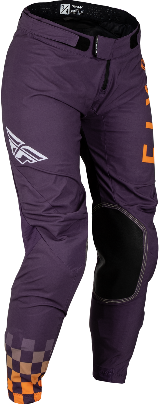 Fly Racing Women'S Lite Pants Deep Pur/Wht/N Coral Sz 03/04 377-63103