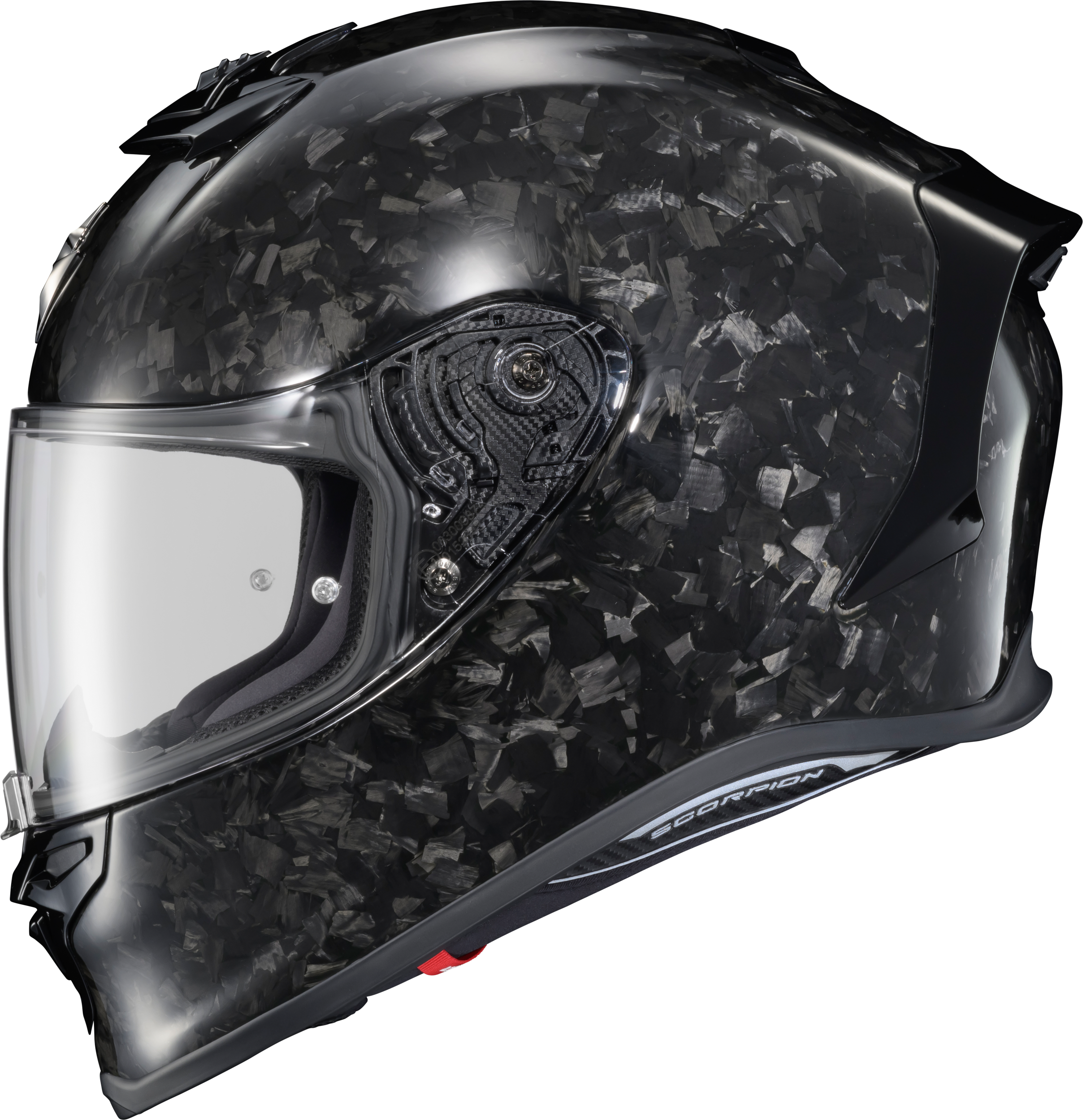 Exo-R1 Air Full Face Helmet Carbon Onyx Gloss Black Lg