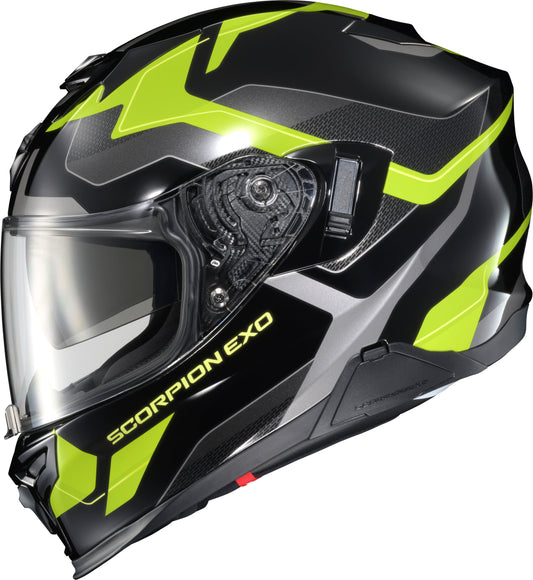 Exo-T520 Full Face Helmet Zuse Black/Hi-Viz Sm
