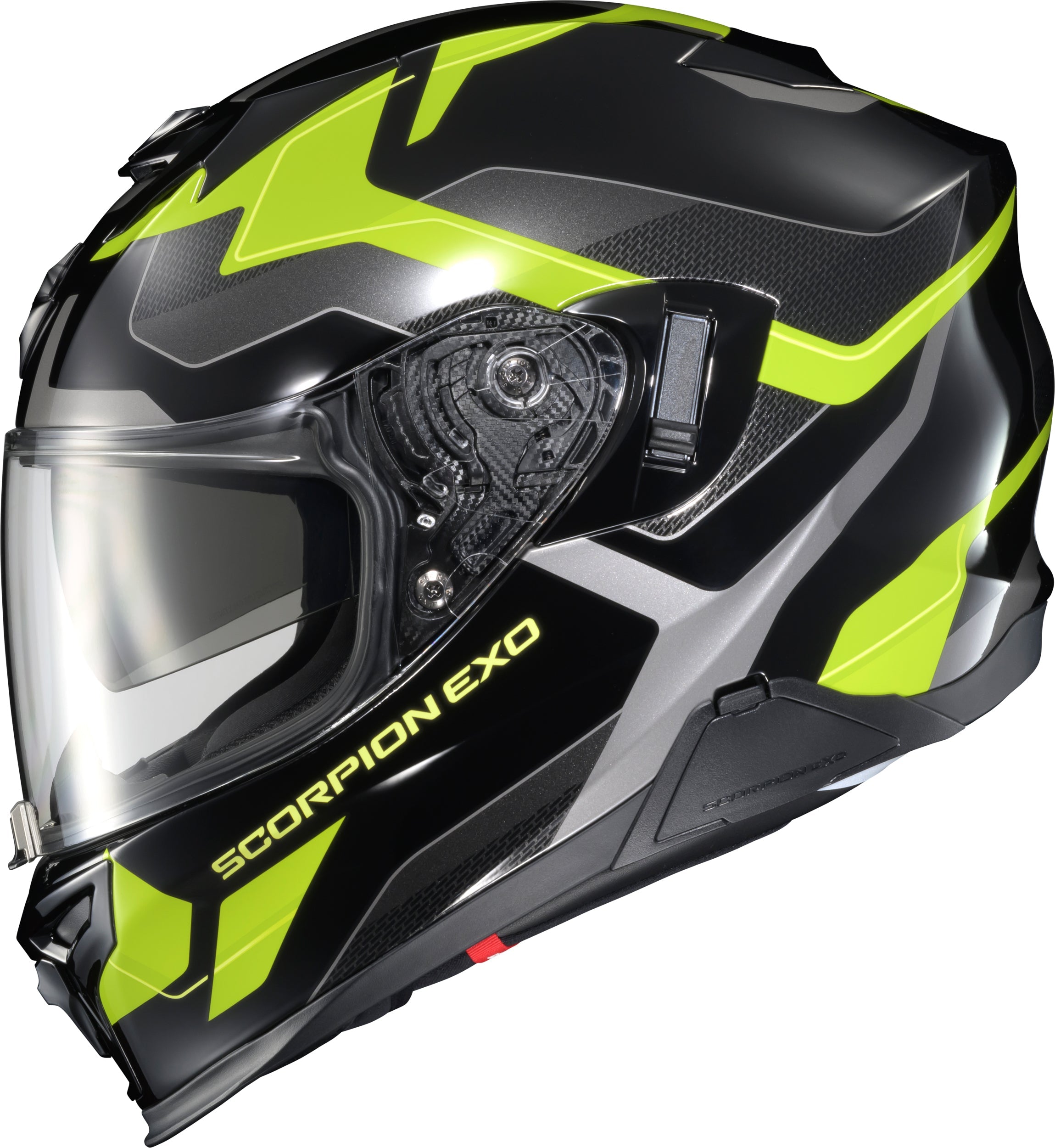 Exo-T520 Full Face Helmet Zuse Black/Hi-Viz Lg