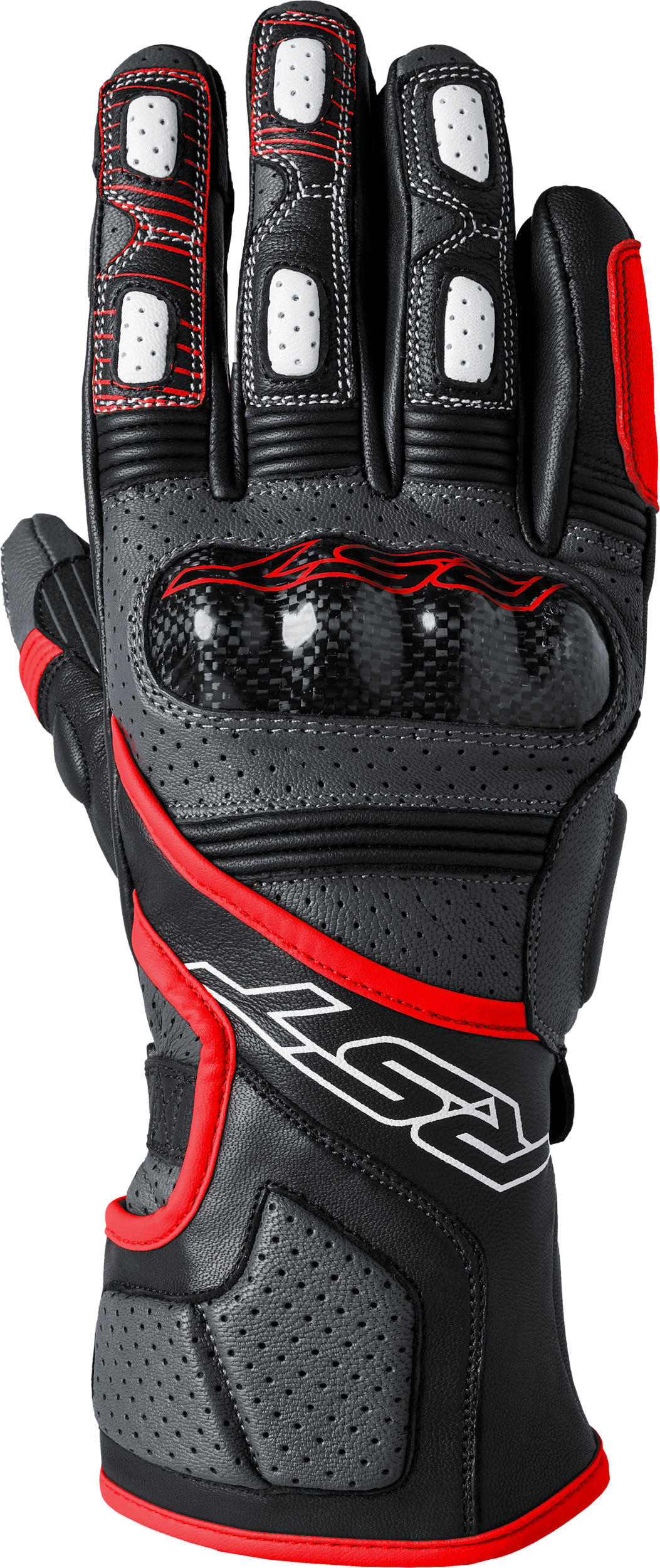 RST Fulcrum Ce Glove Grey/Red/Black  Sm 556-3179308