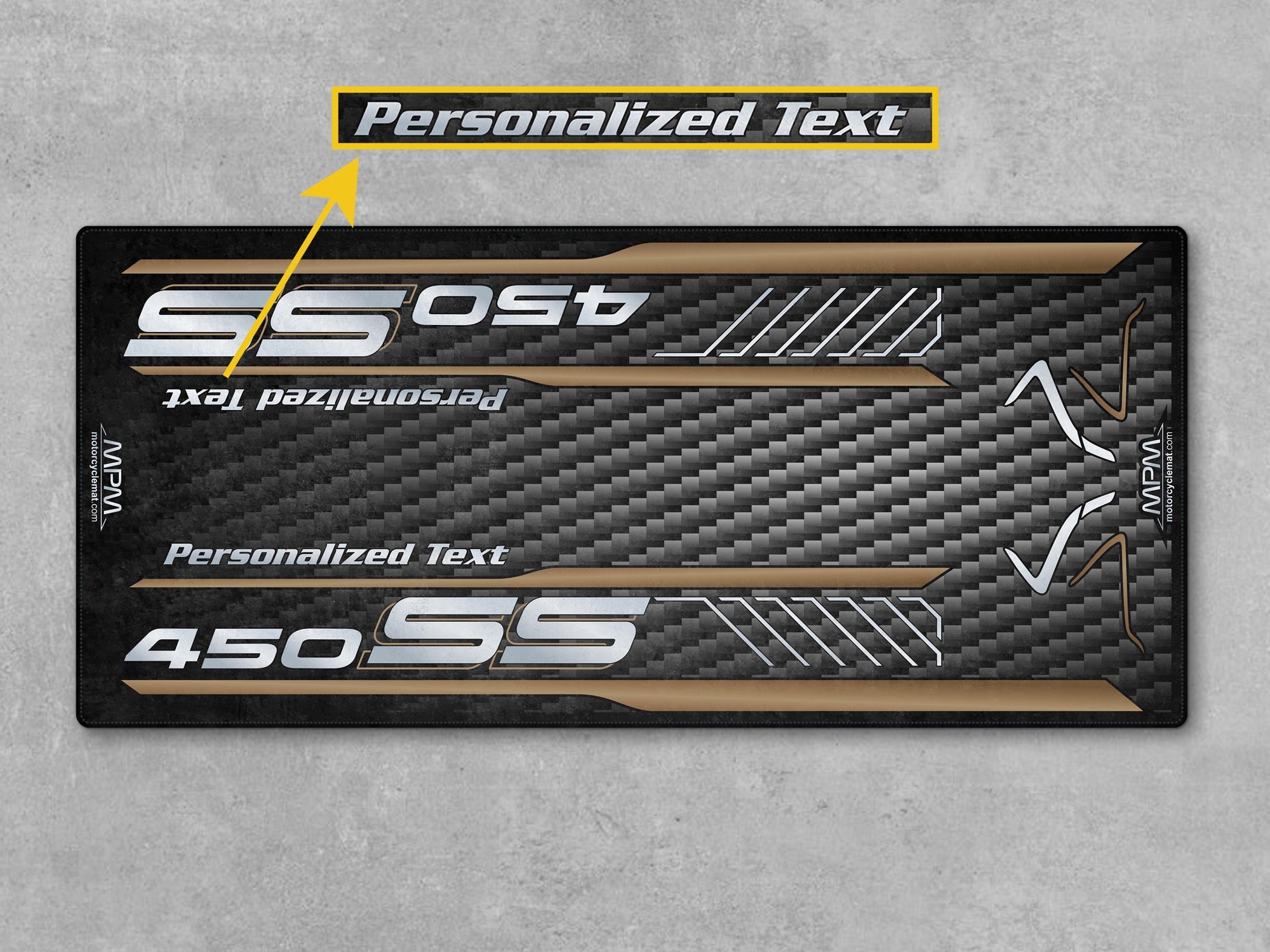 MPM Motorcycle Mat for CF Moto 450 SS - MM4289