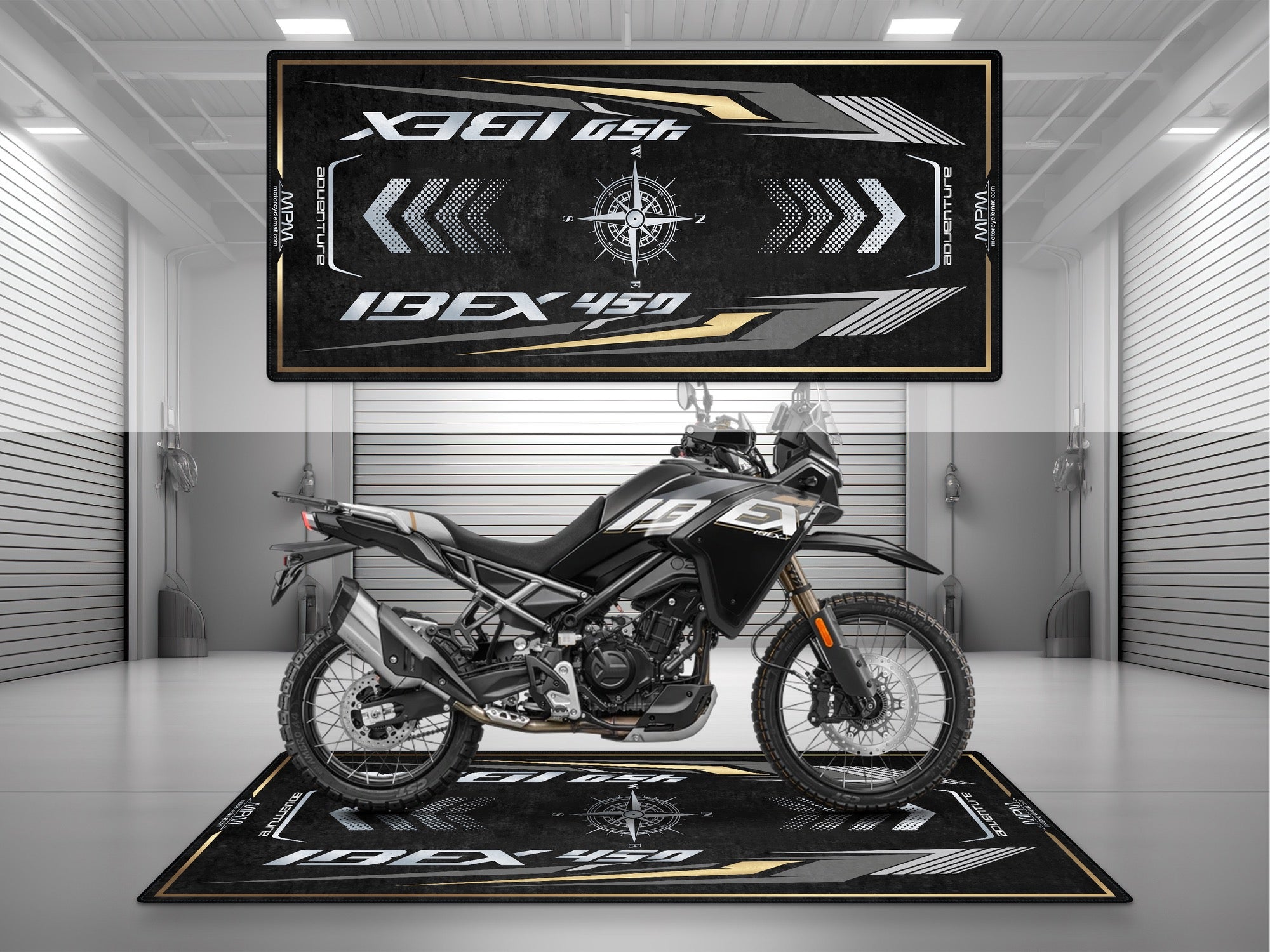 MPM Motorcycle Mat for CF Moto IBEX 450 - MM4296