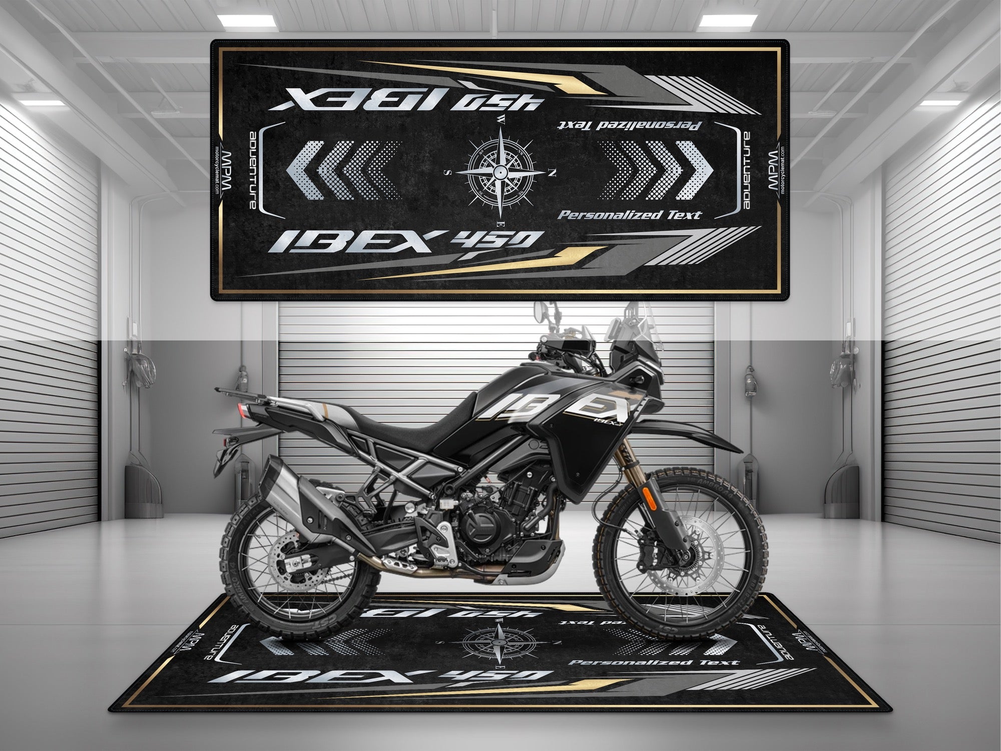 MPM Motorcycle Mat for CF Moto IBEX 450 - MM4296