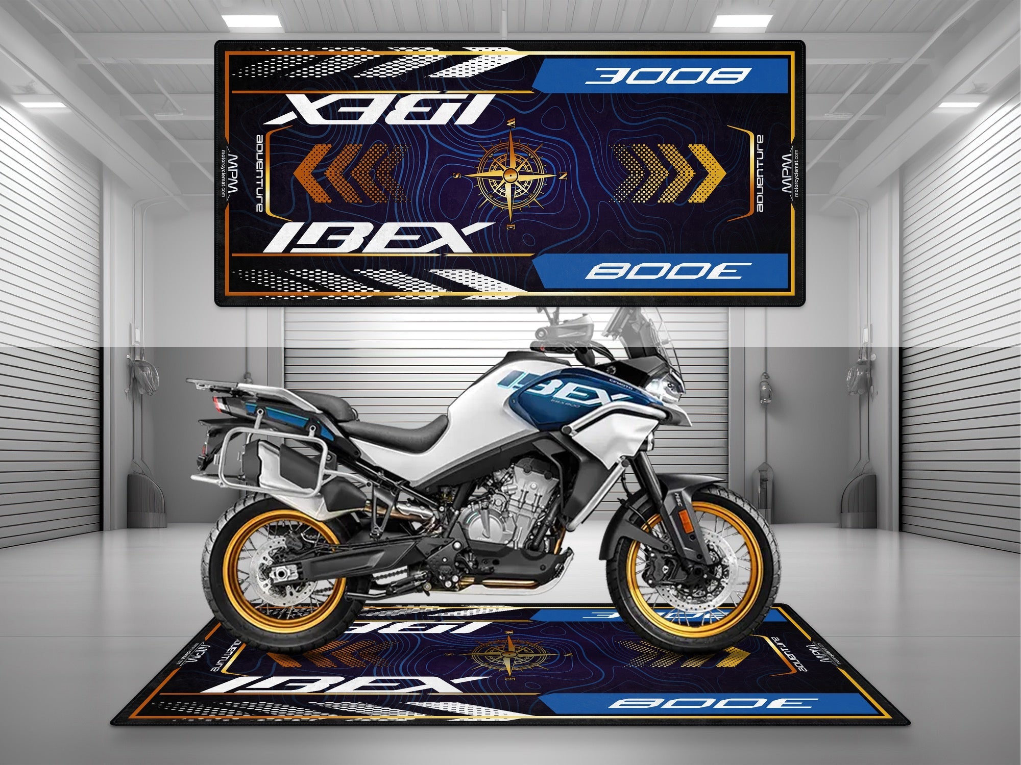 MPM Motorcycle Mat for CF Moto IBEX 800E - MM4295