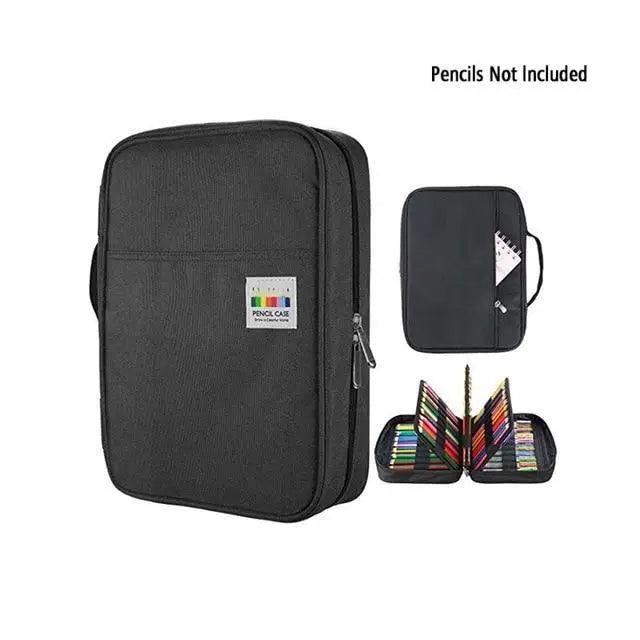 Colorful Large Capacity Pencil Bag Organizer Portable Multilayer Holder  Big Pencil Bag