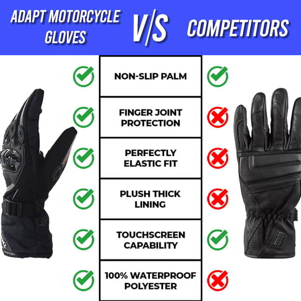 Adapter les gants de moto