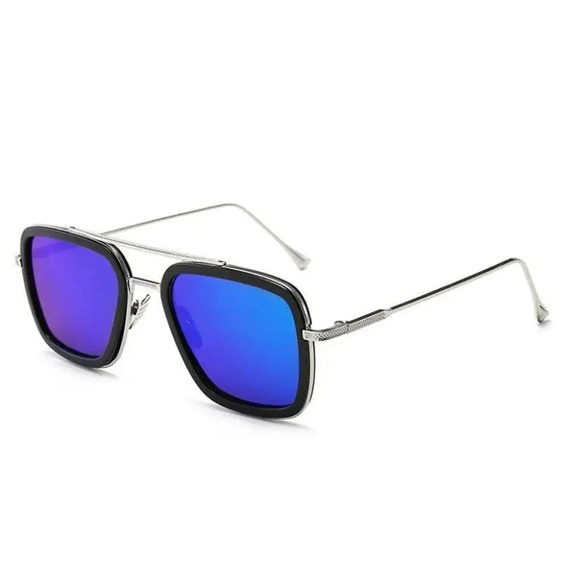 Cool Glasses Modern  Elegant Cosplay Vintage Retro  Sunglasses Vintage Aviator Square Sunglasses for Men Gold Frame Retro  Classic Sunglasses