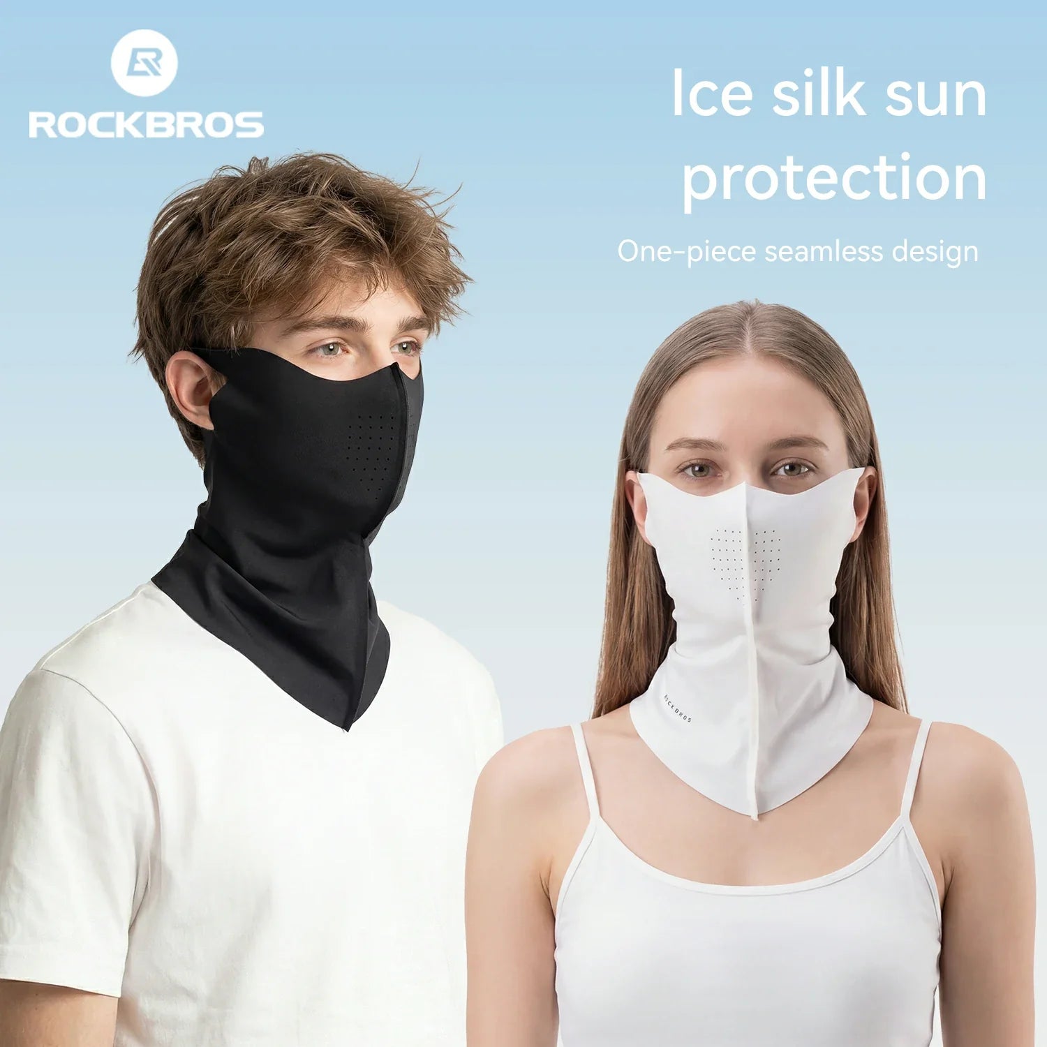 Cooling Face Mask Neck Gaiter for Cycling & Outdoor
