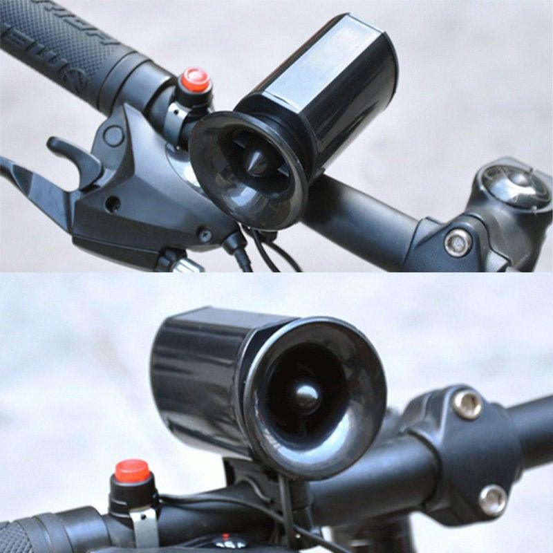 Cycling Bike Road Bicycle Loud Electronic Horn Bell Ring Alarm 6 Sound   winxwheels