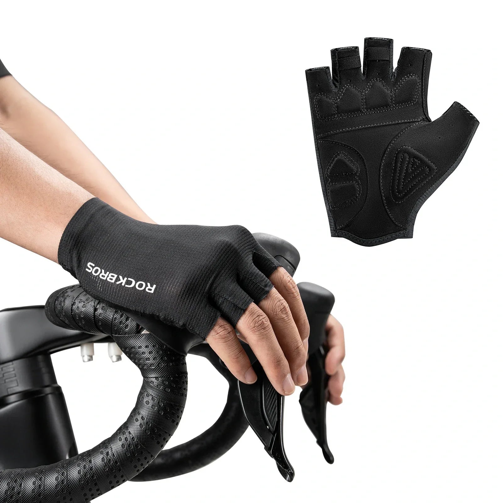 Cycling Gloves Half Finger SBR Padded