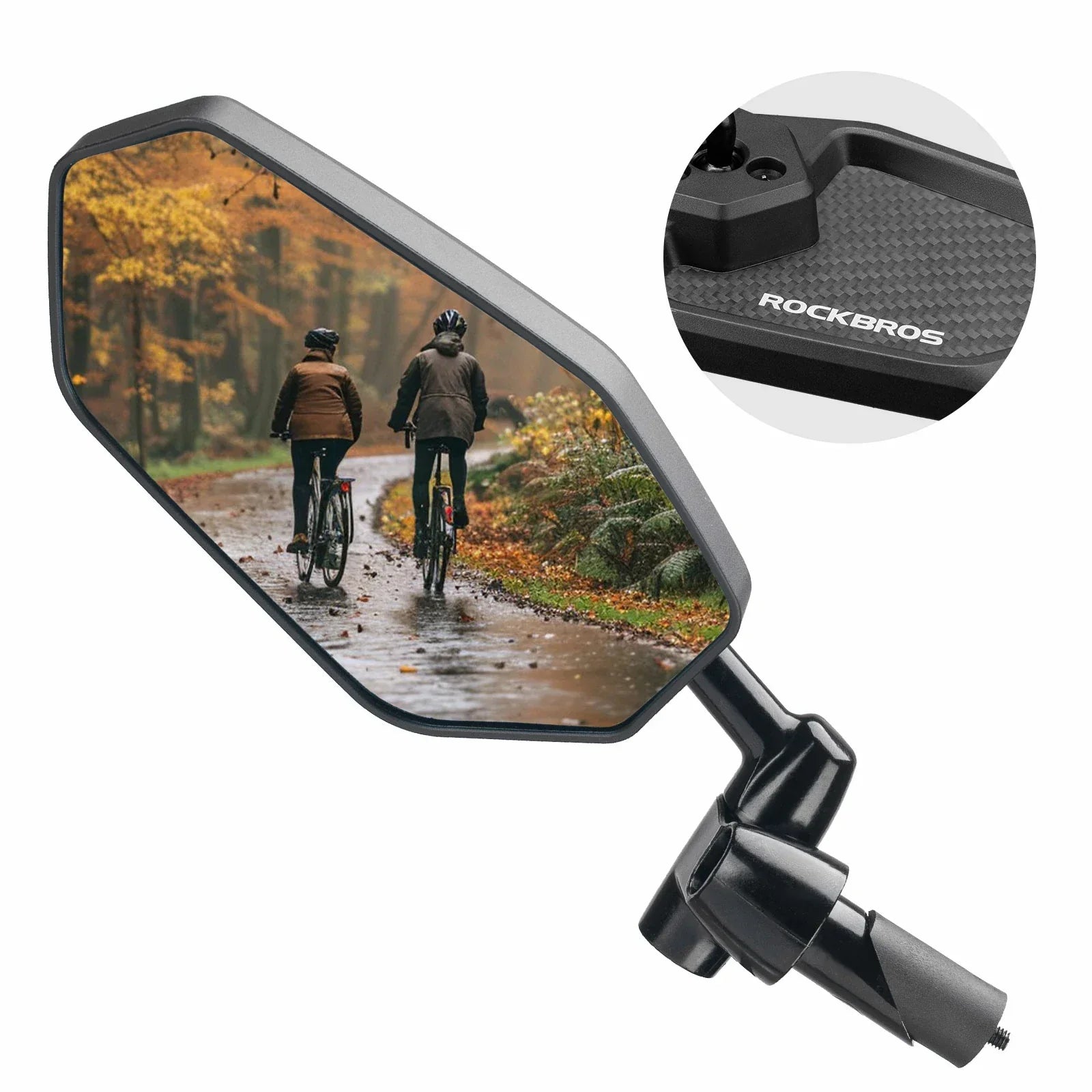 Cycling Mirror Wide-Angle Anti-Glare Rear View
