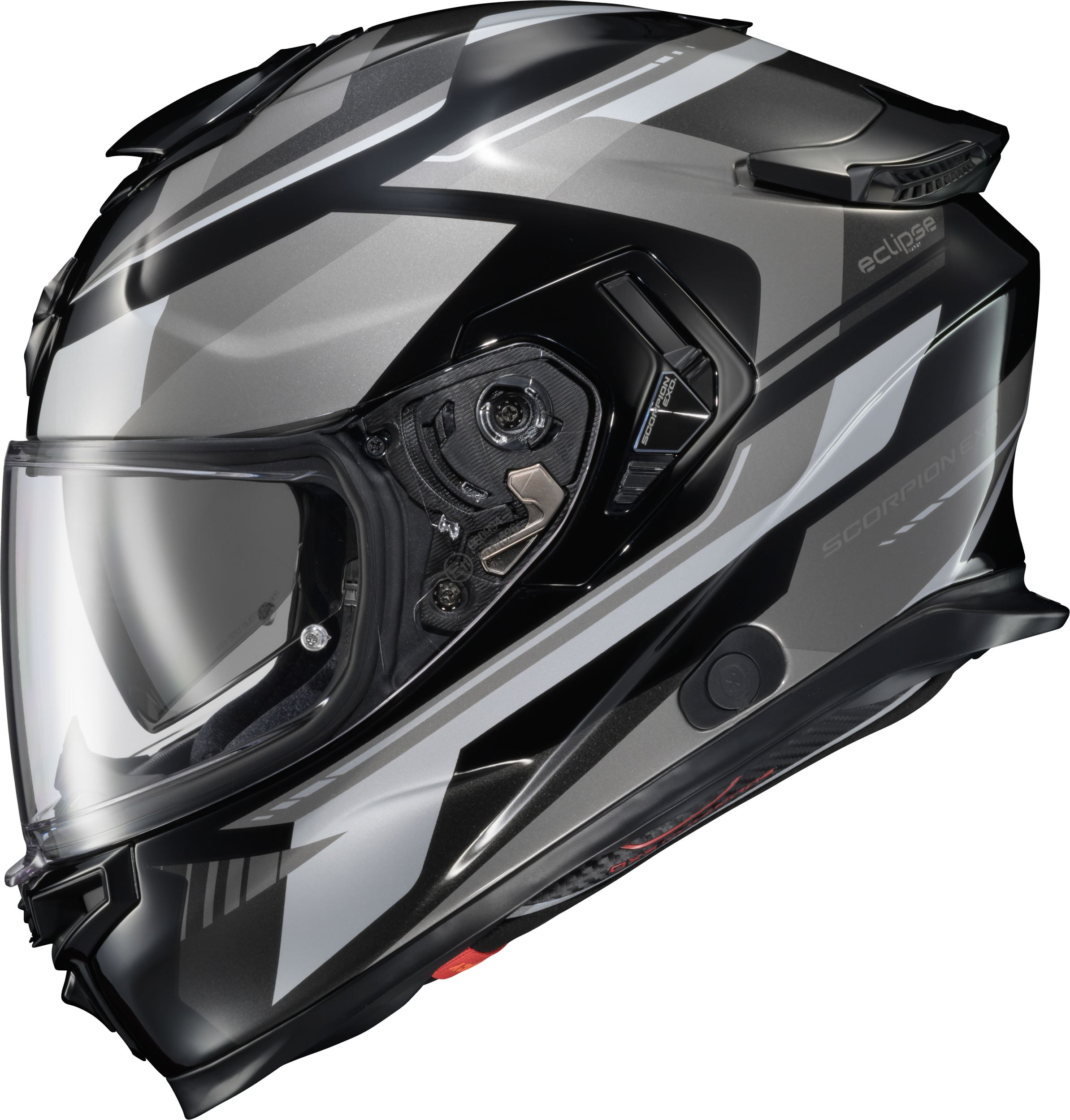 Exo-Eclipse Full Face Helmet Lunar White/Black 2x