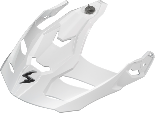 Xt9000 Peak Visor White