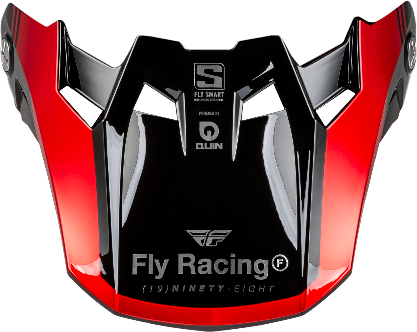 Fly Racing Formula S Carbon Legacy Visor Red Carbon/Black Md/Lg 73-4456
