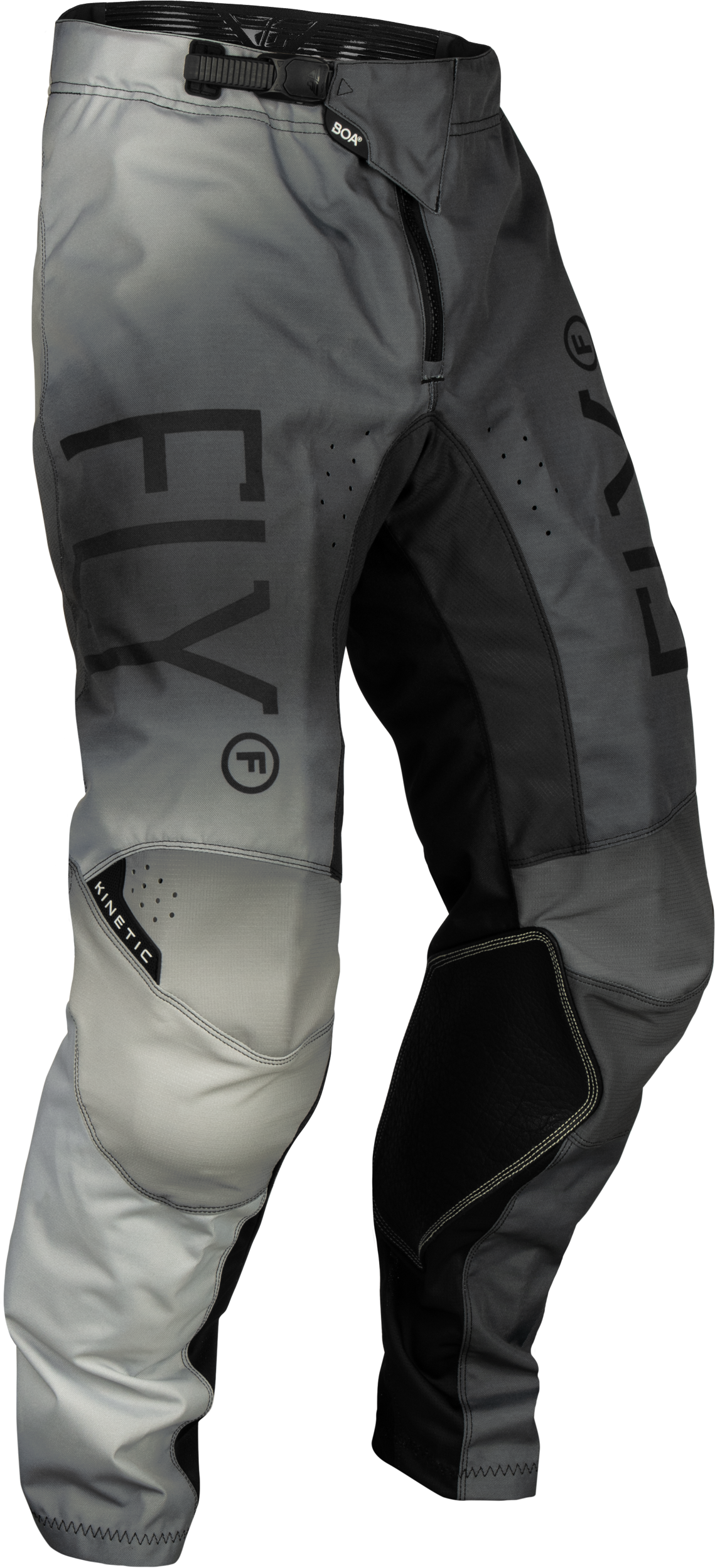 Fly Racing Youth Kinetic Prodigy Pants Black/Light Grey Sz 26 377-53526