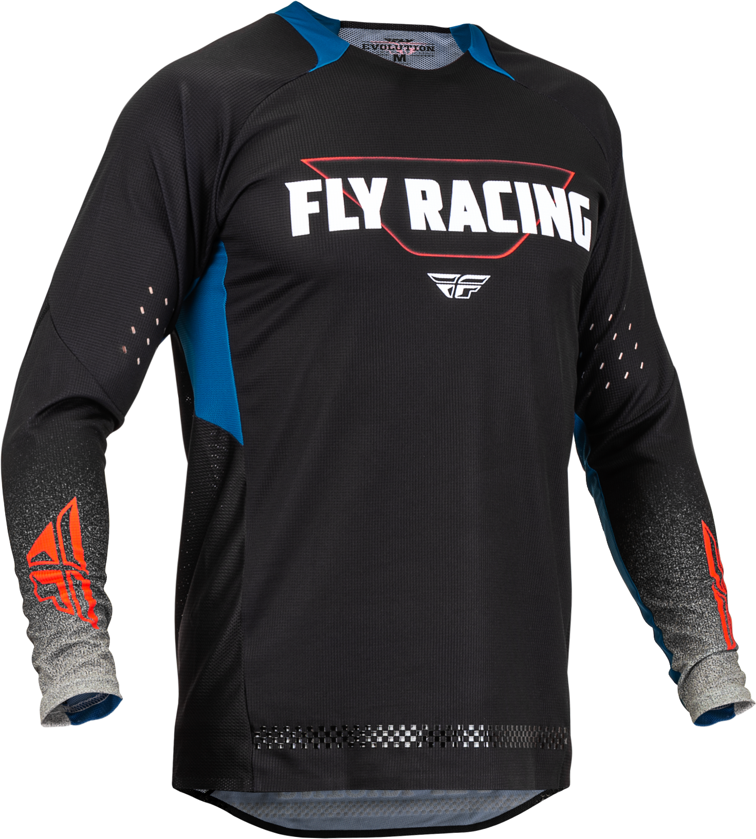 Fly Racing Evolution Dst Jersey Black/Grey/Blue Sm 376-121S