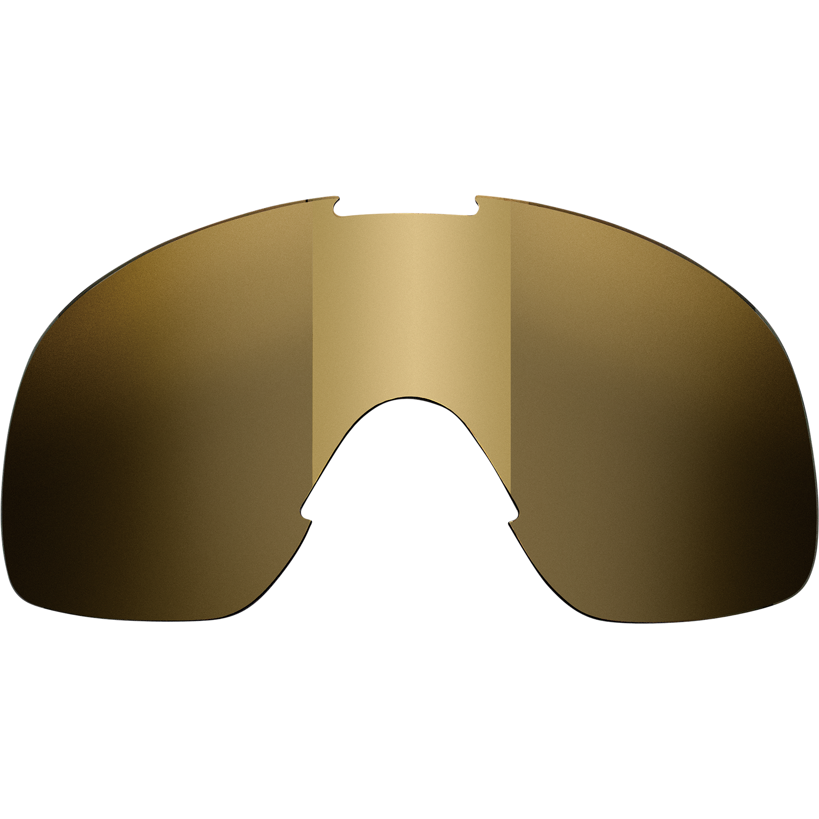 BILTWELL Overland Goggle Lens - Gold/Smoke Mirror 2112-22