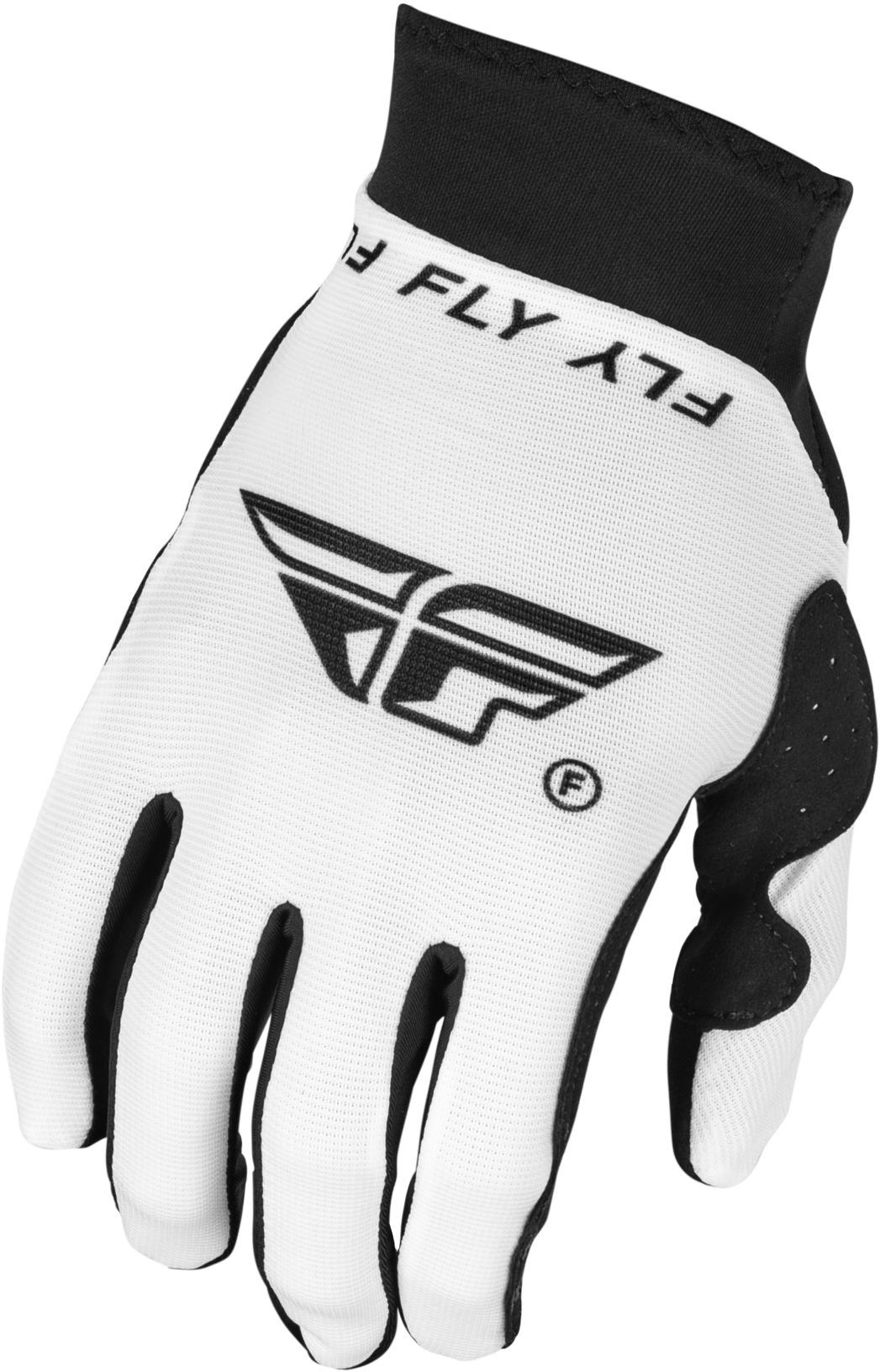 Fly Racing Pro Lite Gloves White/Black Md 377-045M