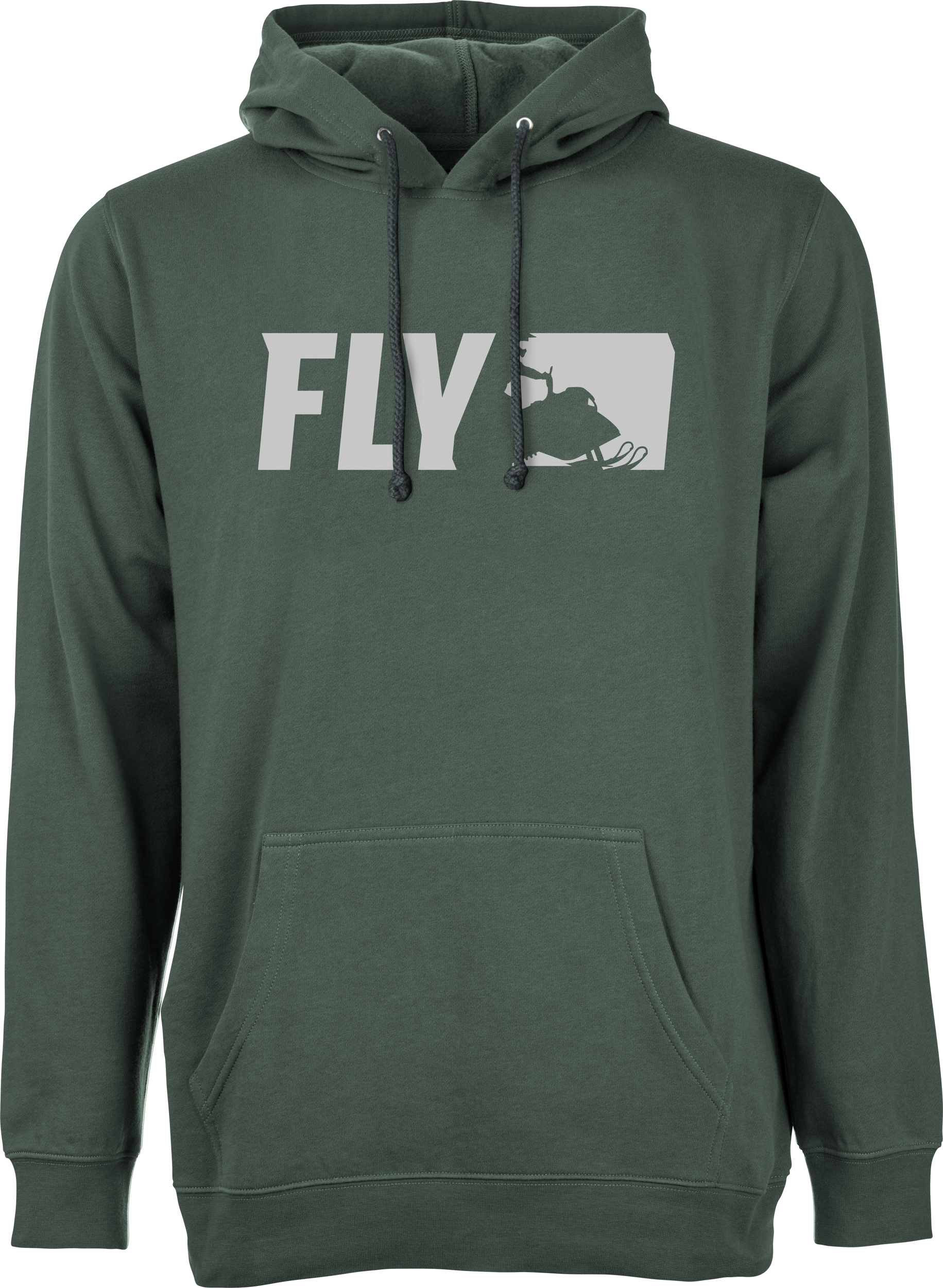 Fly Racing Fly Primary Hoodie Alpine Green Md 354-0162M
