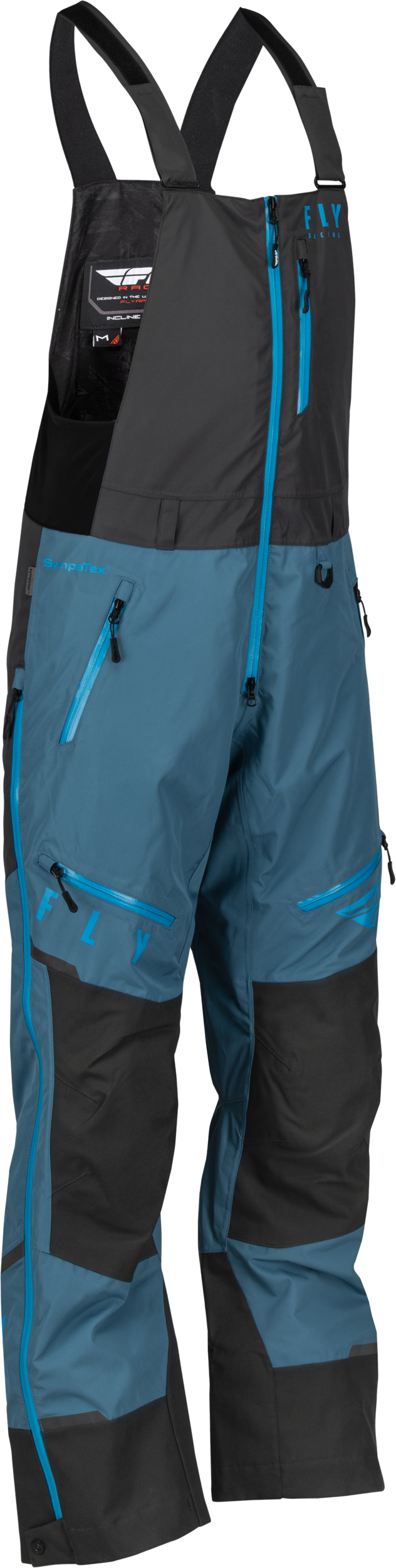 Fly Racing Incline Bib Blue/Grey Xl 470-4243X