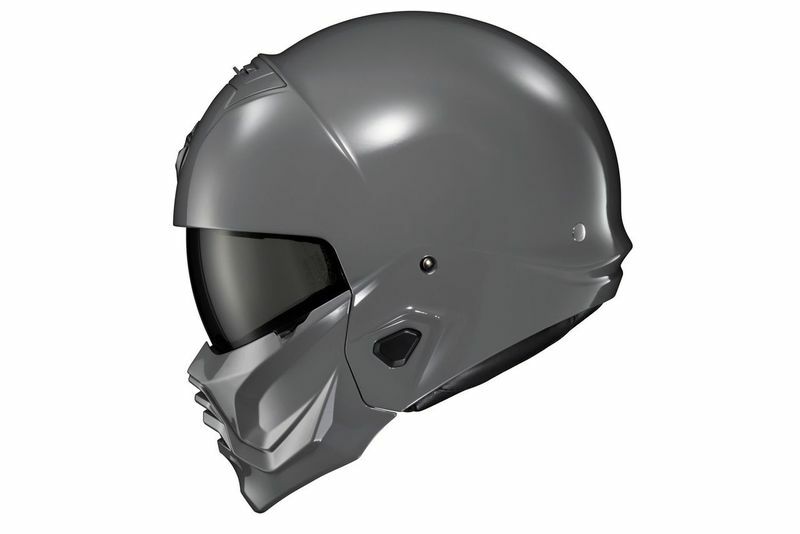 Covert 2 Open-Face Helmet Cement Grey Lg