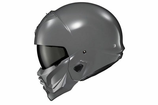 Covert 2 Open-Face Helmet Cement Grey Lg