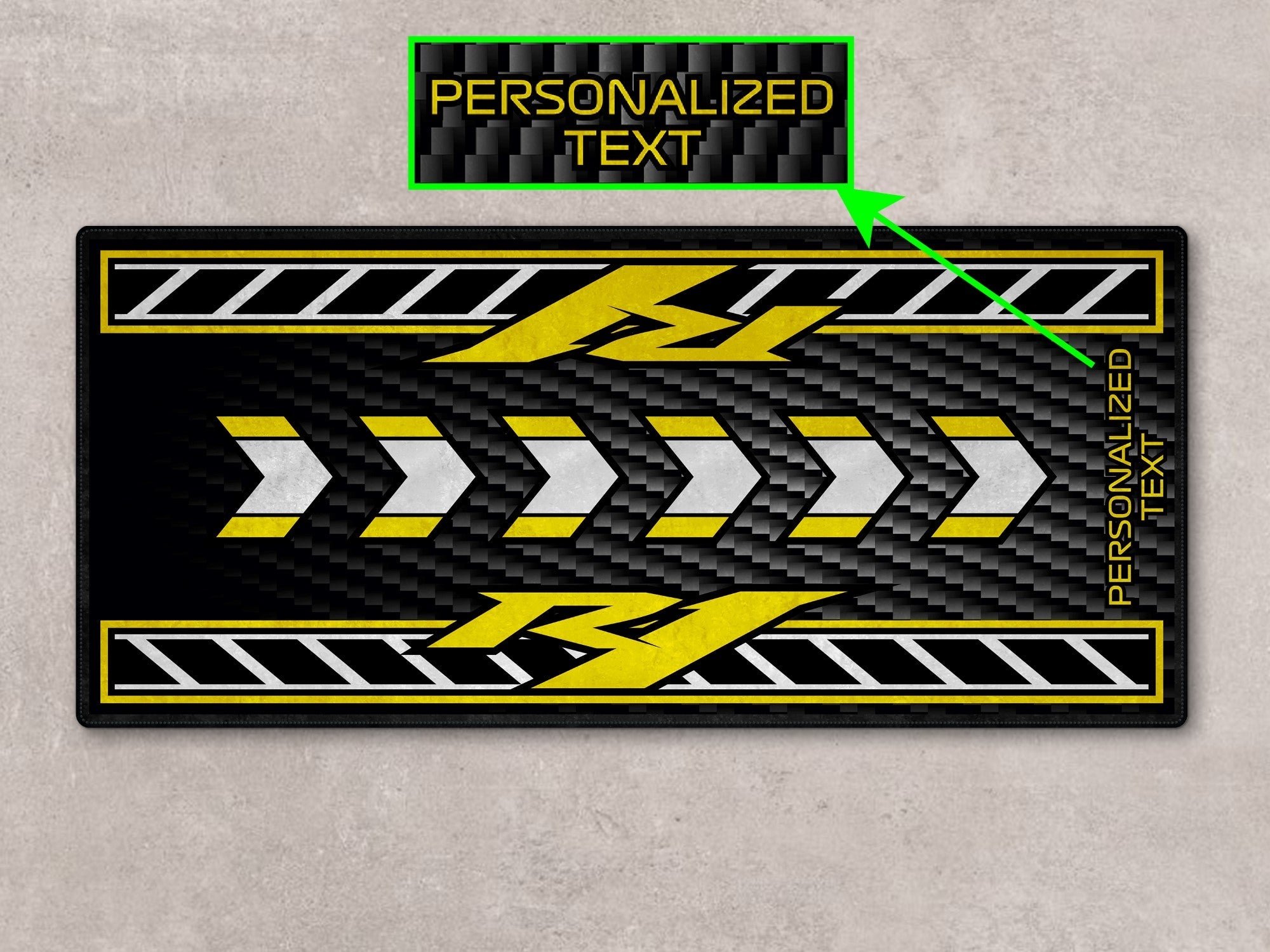 MPM Motorcycle Mat for Yamaha R1 - 50th Anniversary Edition - MM7472