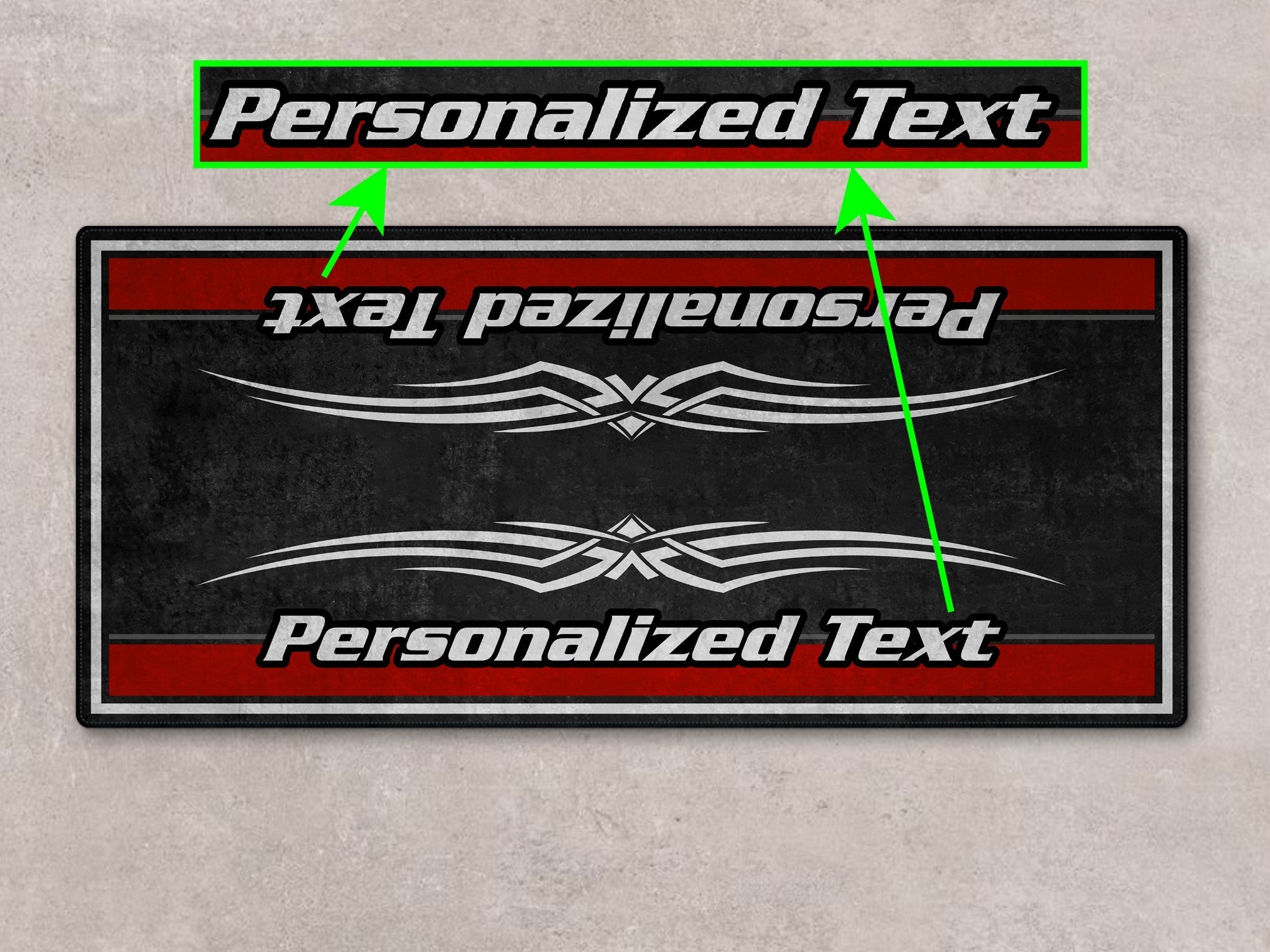 MPM Motorcycle Mat for Cruiser Motorcycle "The Night King" - MM7300