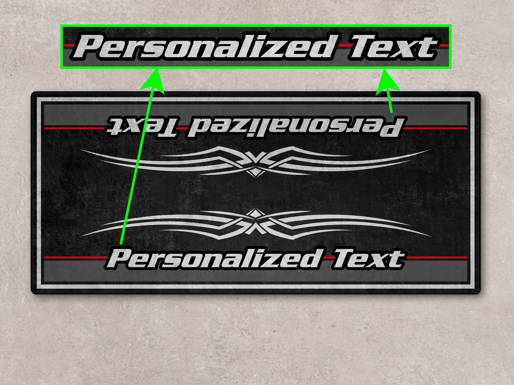 MPM Motorcycle Mat for Cruiser Motorcycle "The Night King" - MM7300