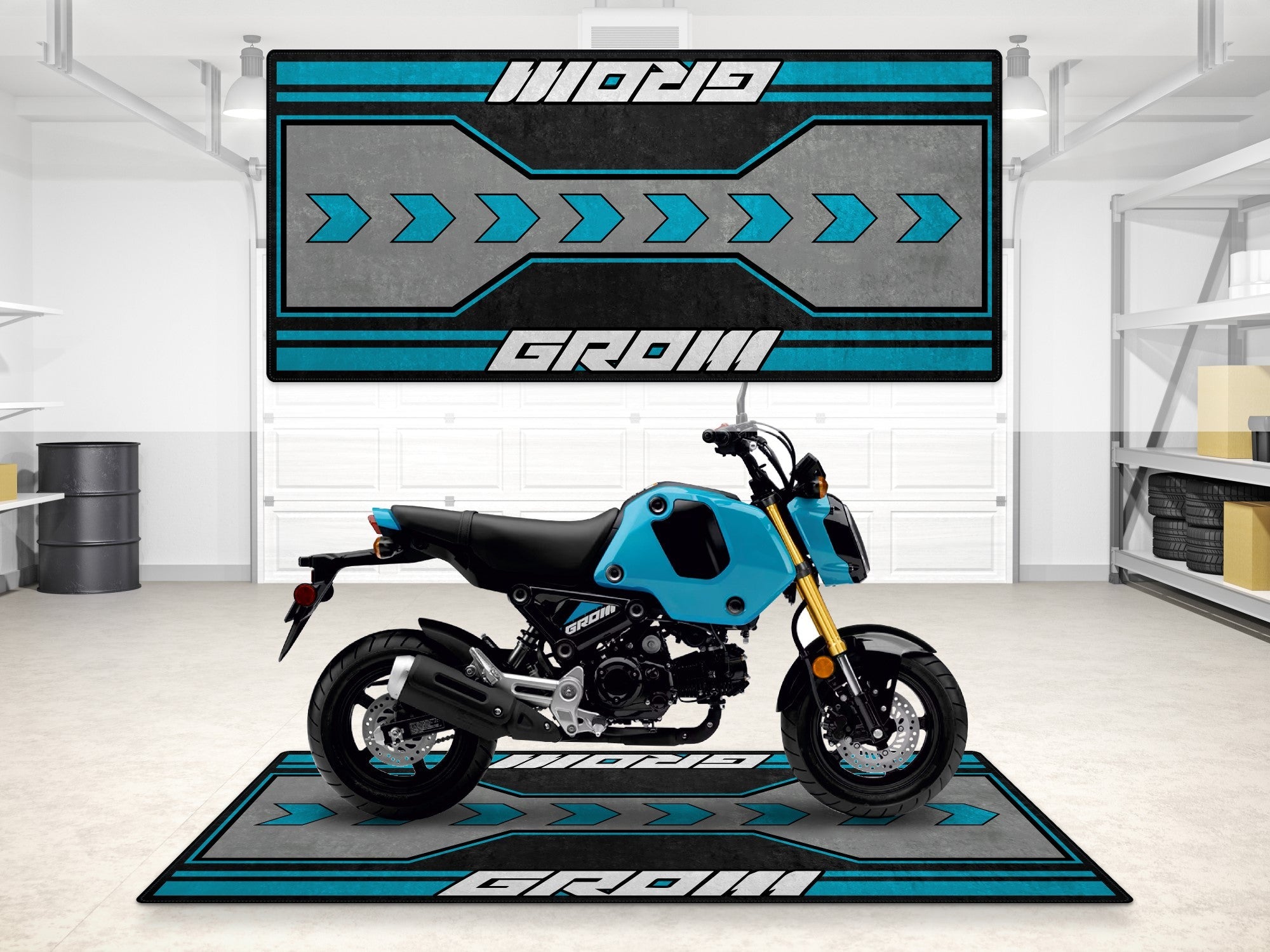 MPM Motorcycle Mat for Honda GROM - MM7265