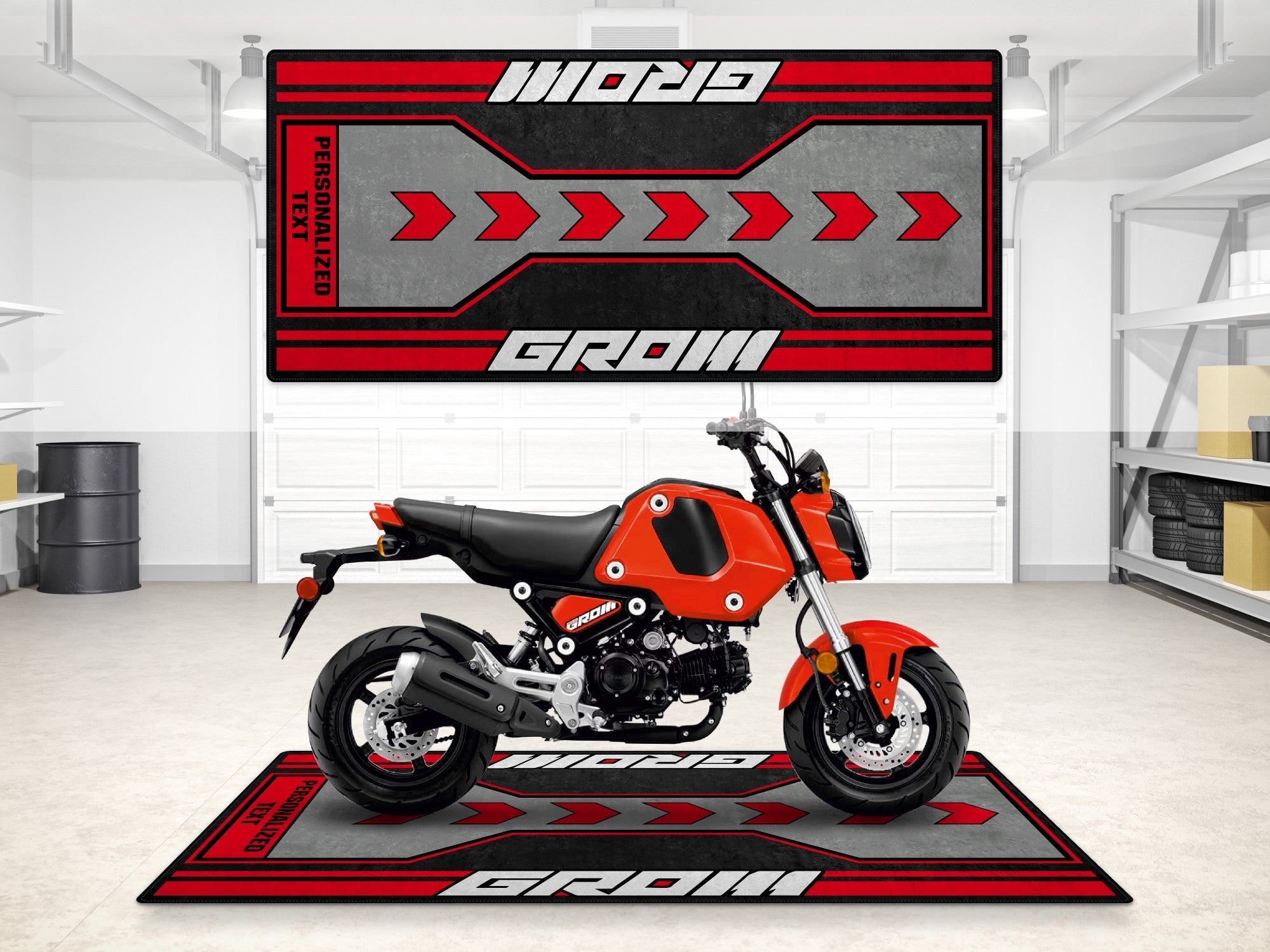 MPM Motorcycle Mat for Honda GROM - MM7265