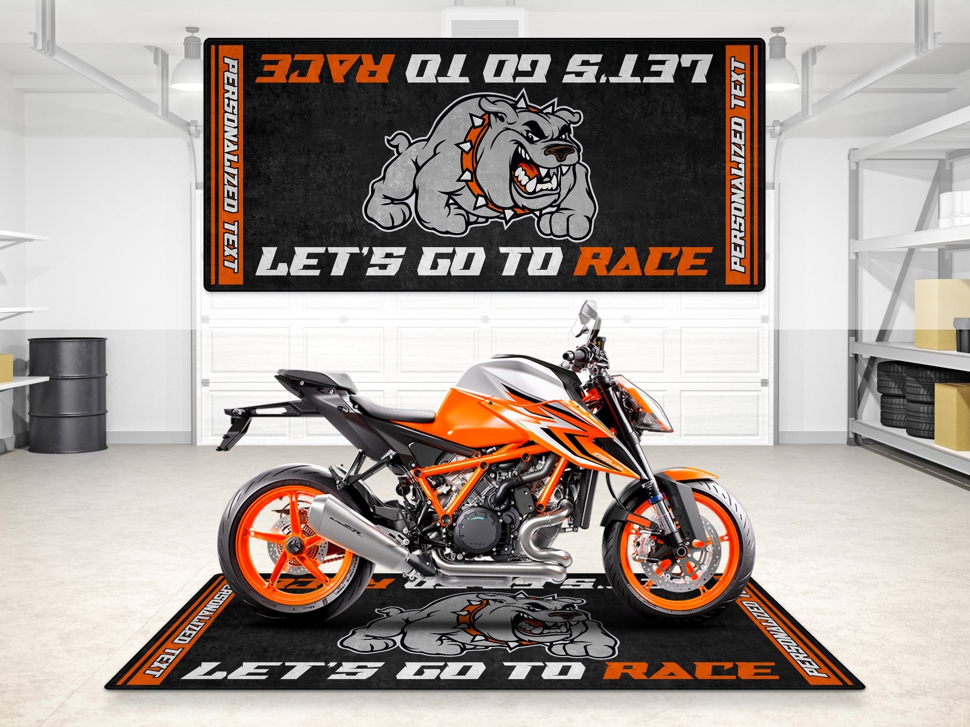 MPM Motorcycle Mat for KTM Motorcycle (Bulldog) - MM7211