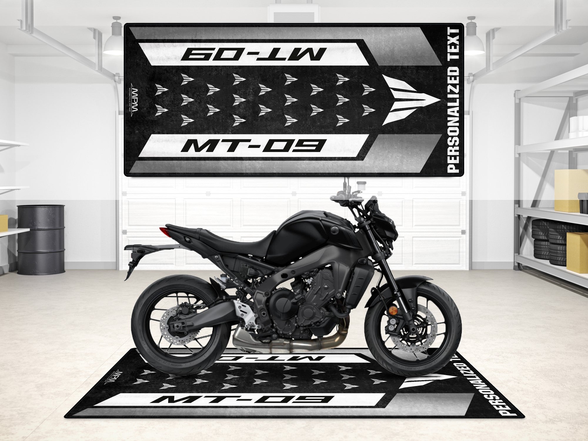 MPM Motorcycle Mat for Yamaha MT-09 - MM7117