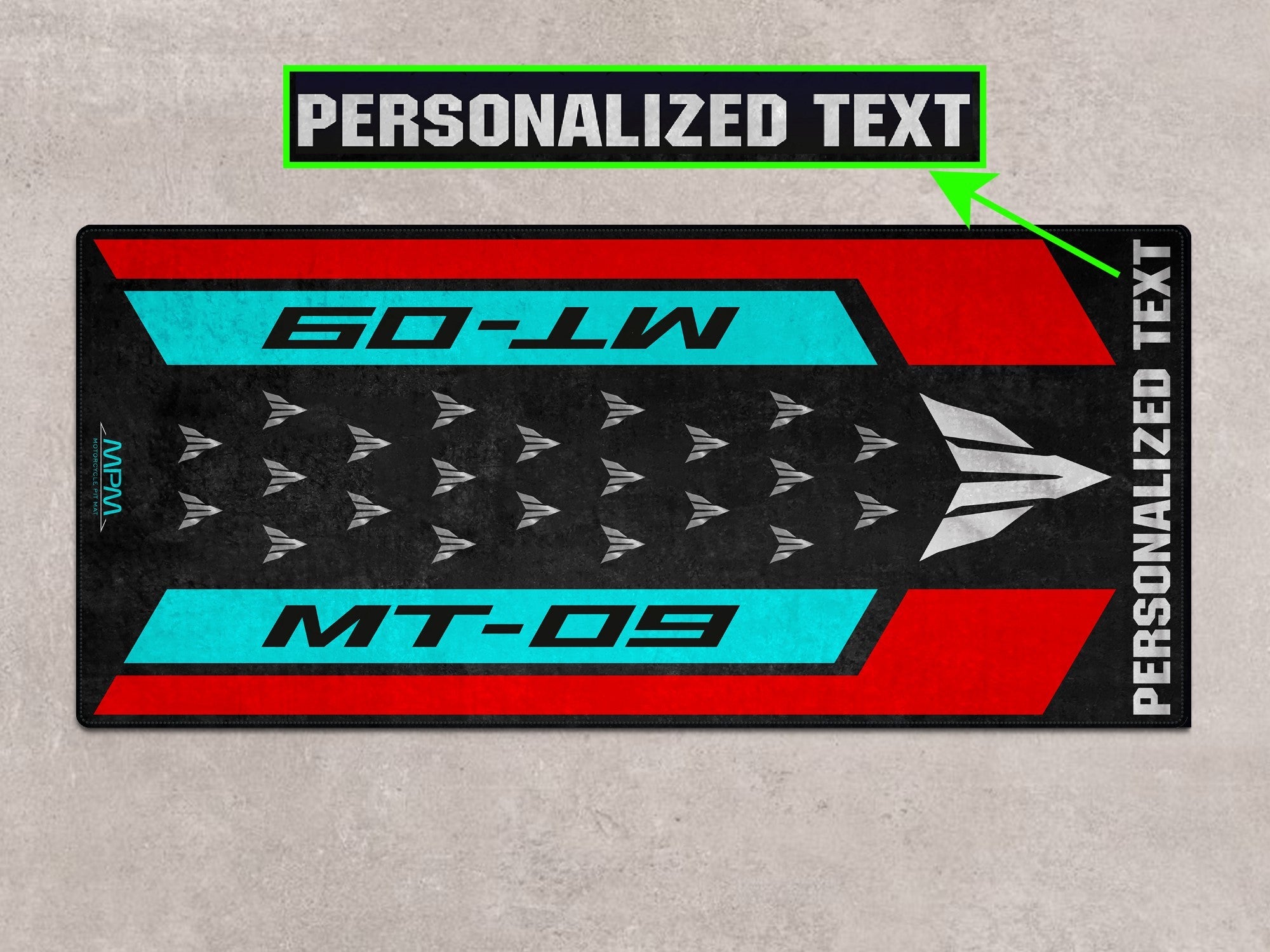 MPM Motorcycle Mat for Yamaha MT-09 - MM7117